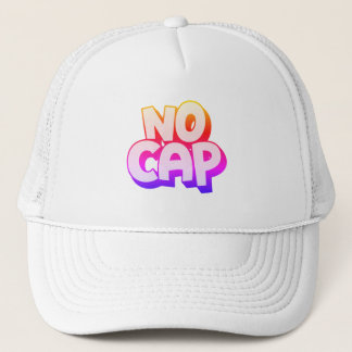 "NO CAP" hat Keps