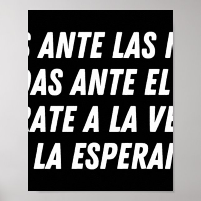 No Cedas Ante Las Mentiras (vit) Poster (Framsidan)