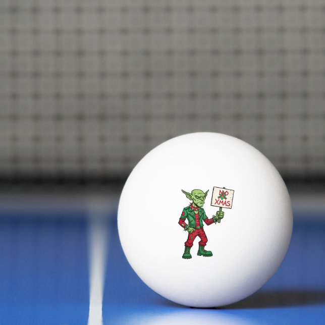 No Christmas – Rebel Alien Style Pingisboll (Netto)