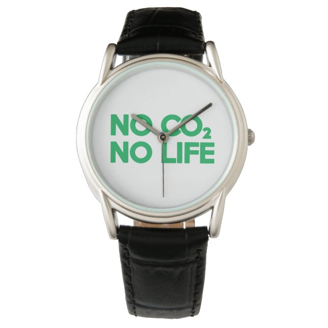 NO CO2 NO LIFE ARMBANDSUR (Framsida)