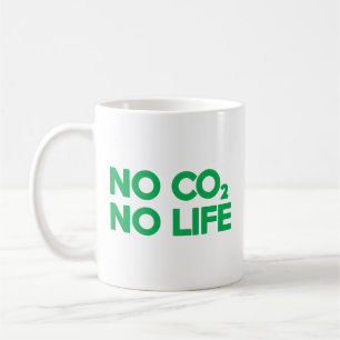 NO CO2 NO LIFE KAFFEMUGG