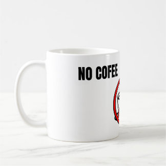 No Coffee No Trading Minimal Humor Design Kaffemugg