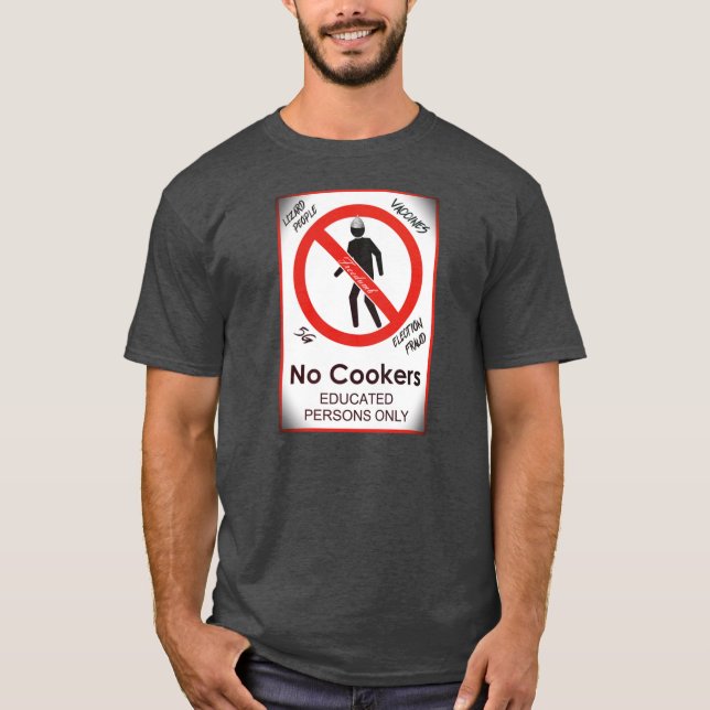 No Cookers vintage boy T Shirt (Framsida)