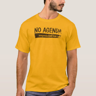 No-Dagordning-Namn-Retro orange T Shirt