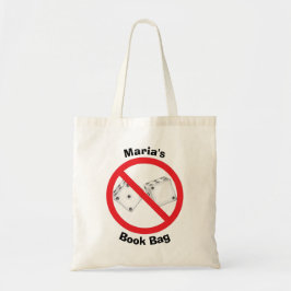 No Dice Bok Bag Tygkasse
