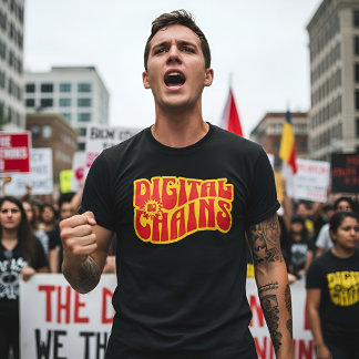 No Digital Chains - Freedom & Privacy T Shirt