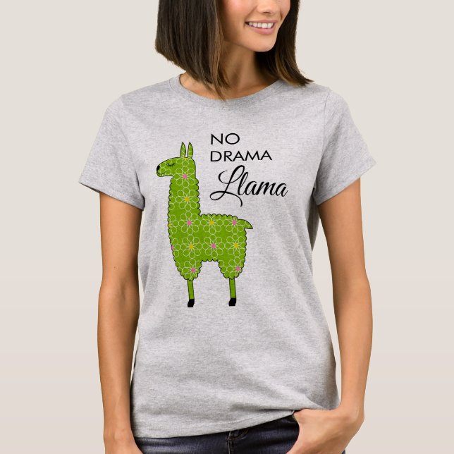No Drama Lama T Shirt (Framsida)