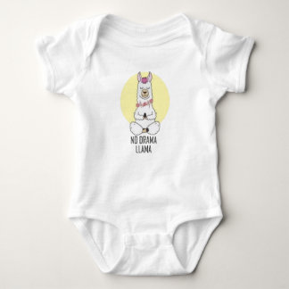 No Drama Llama Baby T Shirt