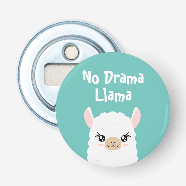 No Drama Llama Flasköppnare (Framsidan)