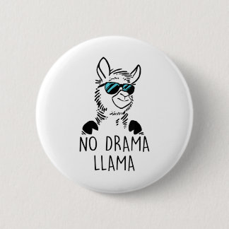 No Drama Llama Funny Lama Shirt Knapp