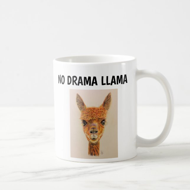 NO DRAMA LLAMA Kaffe koppar (Höger)