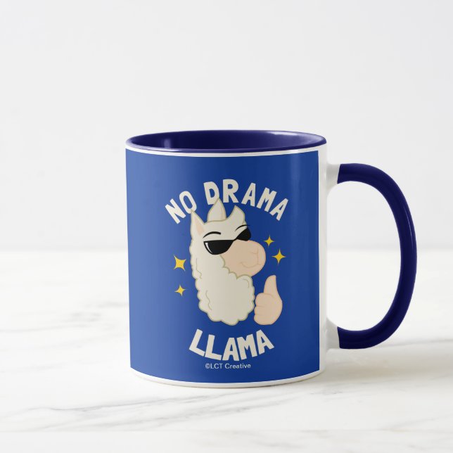 No Drama Llama Mugg (Höger)