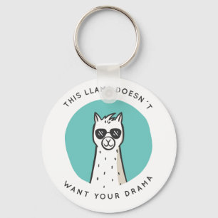 No Drama Llama Nyckelring