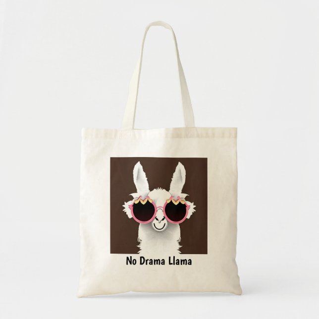 No Drama Llama Tygkasse (Framsidan)