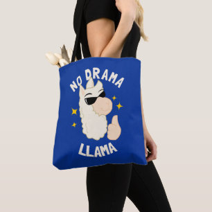 No Drama Llama Tygkasse