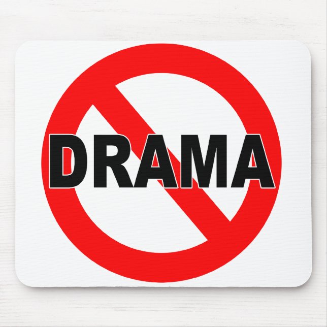 No Drama (Mousepad) Musmatta (Framsidan)