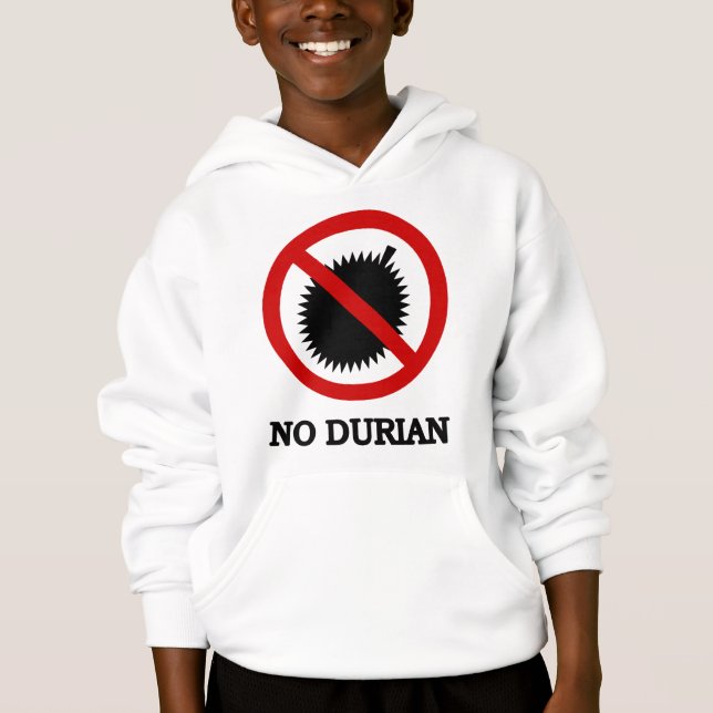 NO Durian Tropical Fruit Sign Tee (Framsida)