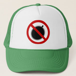 NO Durian Tropical Fruit ⚠ Thai Sign ⚠ Truckerkeps