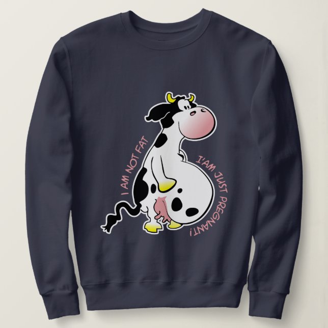 No estoy gorda, solo estoy embarazada t shirt (Design framsida)