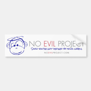 No Evil Project Klistermärke