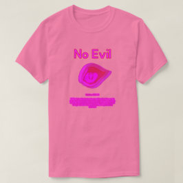 No Evil - Tahitiansk solnedgång logotyp- T-shirt