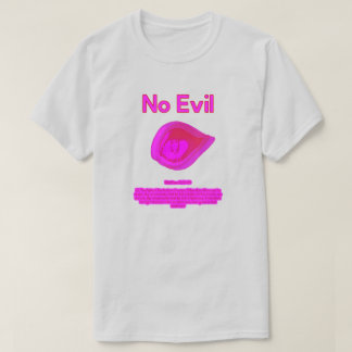 No Evil - Tahitiansk solnedgång logotyp- T-shirt