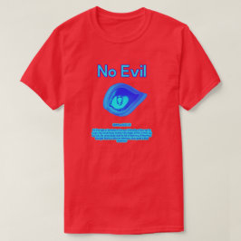 No Evil - Tropical Wave Logo - T Shirt
