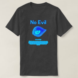 No Evil - Tropical Wave Logotyp - T Shirt