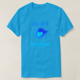 No Evil - Tropisk Våg Logo - T Shirt