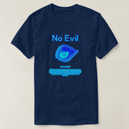 No Evil - Tropisk Våg Logo - T Shirt