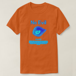 No Evil - Tropisk Våg Logo - T Shirt