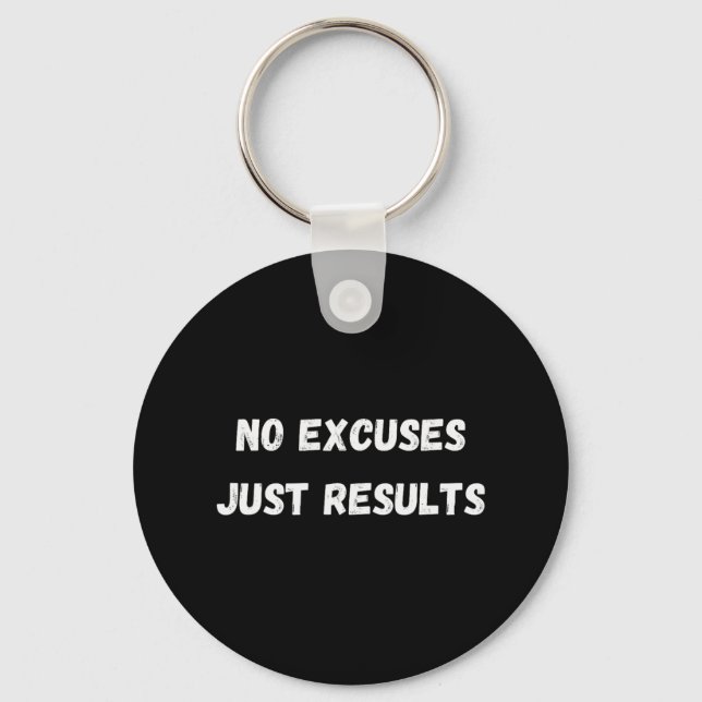 No Excuses  Nyckelring (Framsida)