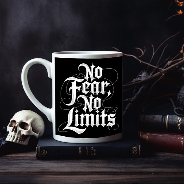No Fear No Limits Jumbo Mugg (Skapare uppladdad)