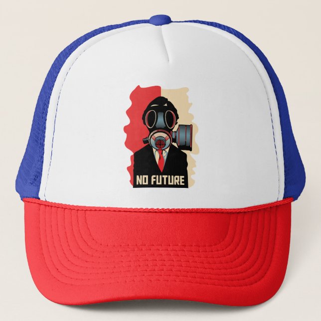 No Future Noir: Gasmaskmannen Keps (Framsida)
