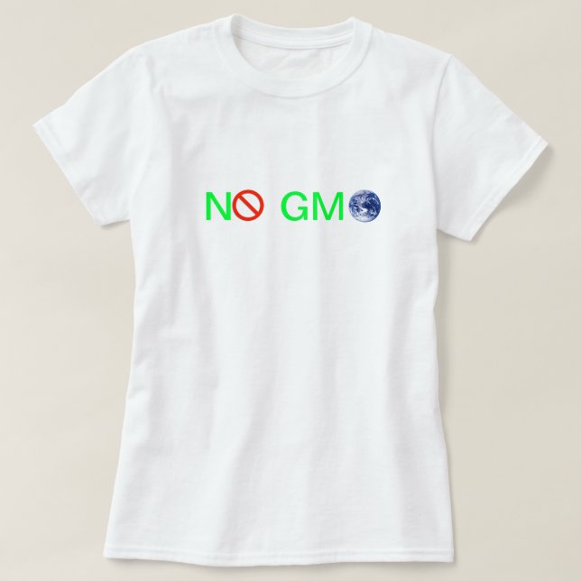 NO GMO T SHIRT (Design framsida)