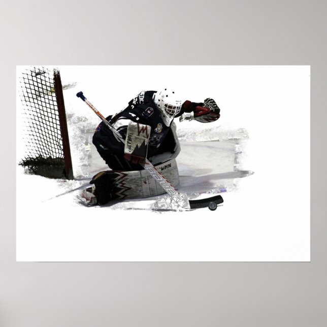 No Goal Hockey Goalie Poster (Framsidan)
