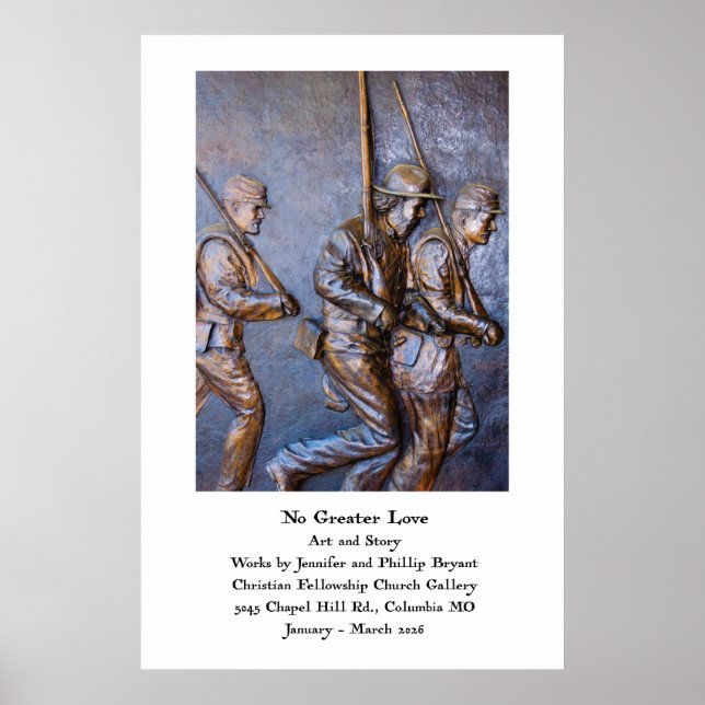 No Greater Love 2026 Art Show Poster (Framsidan)