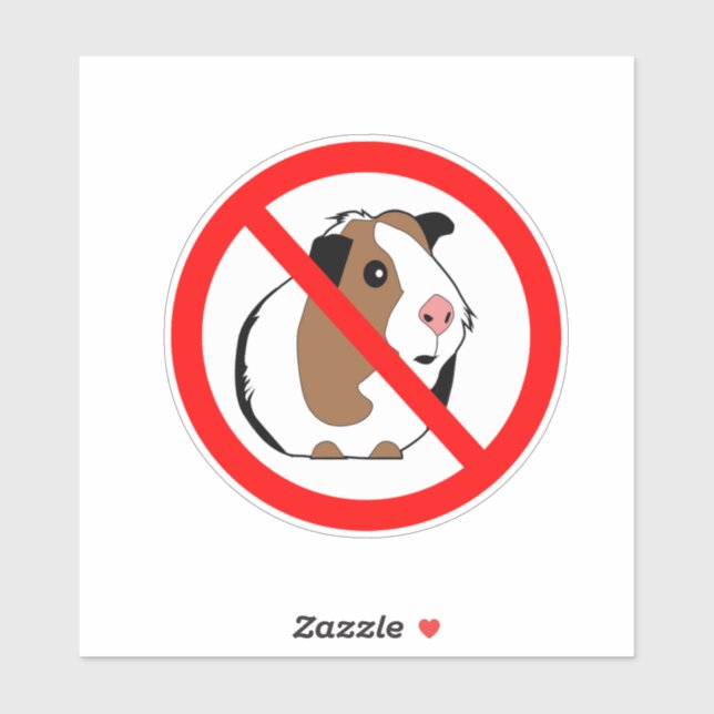 No Guinea Gris Klistermärken (Ark)