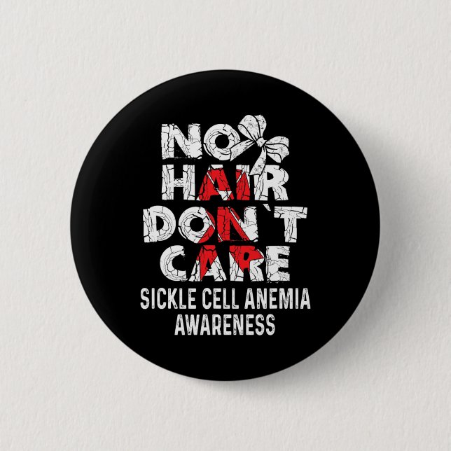 NO Hair- Sickle Cell Anemia Awareness Supporter Ri Knapp (Framsida)