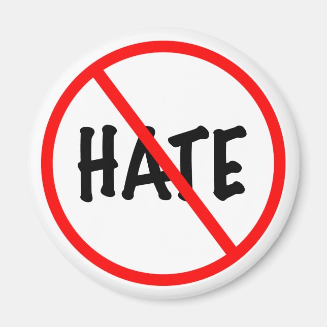 No Hate Magnet (Framsidan)