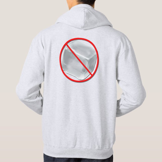 NO I.C.E. HOODIE (Baksida)