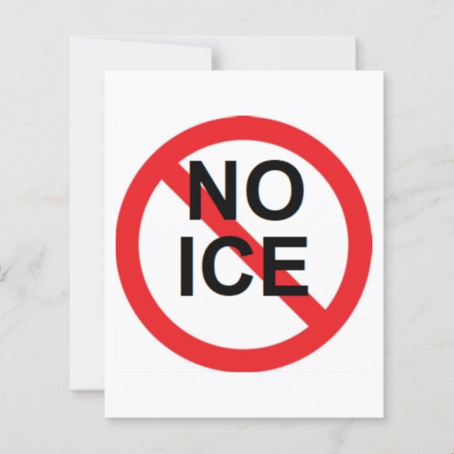 NO ICE  (Framsida)