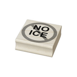 NO ICE Wood Art Stamp Stämpel