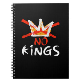 No King Funny Quote Retro Creative Style Anteckningsbok