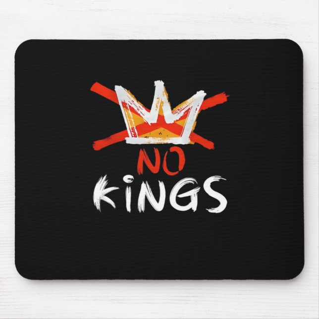 No King Funny Quote Retro Creative Style Musmatta (Framsidan)