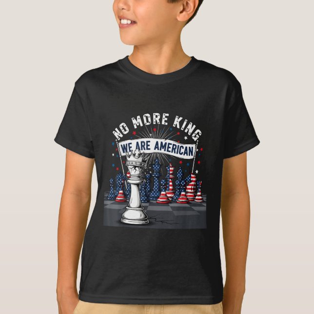 No King In America Gift Men Women  T Shirt (Framsida)