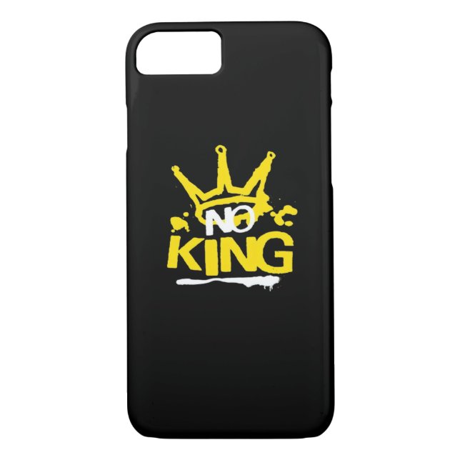 No King Minimal Clean Case-Mate iPhone Skal (Baksida)