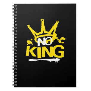 No King Minimal Rengör Anteckningsbok