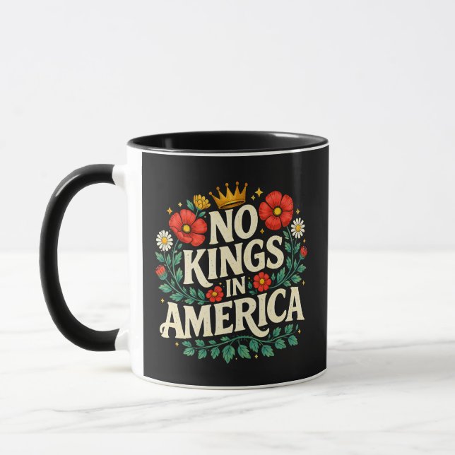 No Kings America Mugg (Vänster)