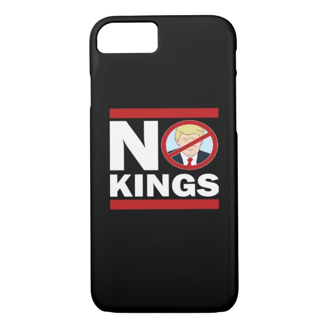 No Kings Anti Classic Minimal Clean Case-Mate iPhone Skal (Baksida)